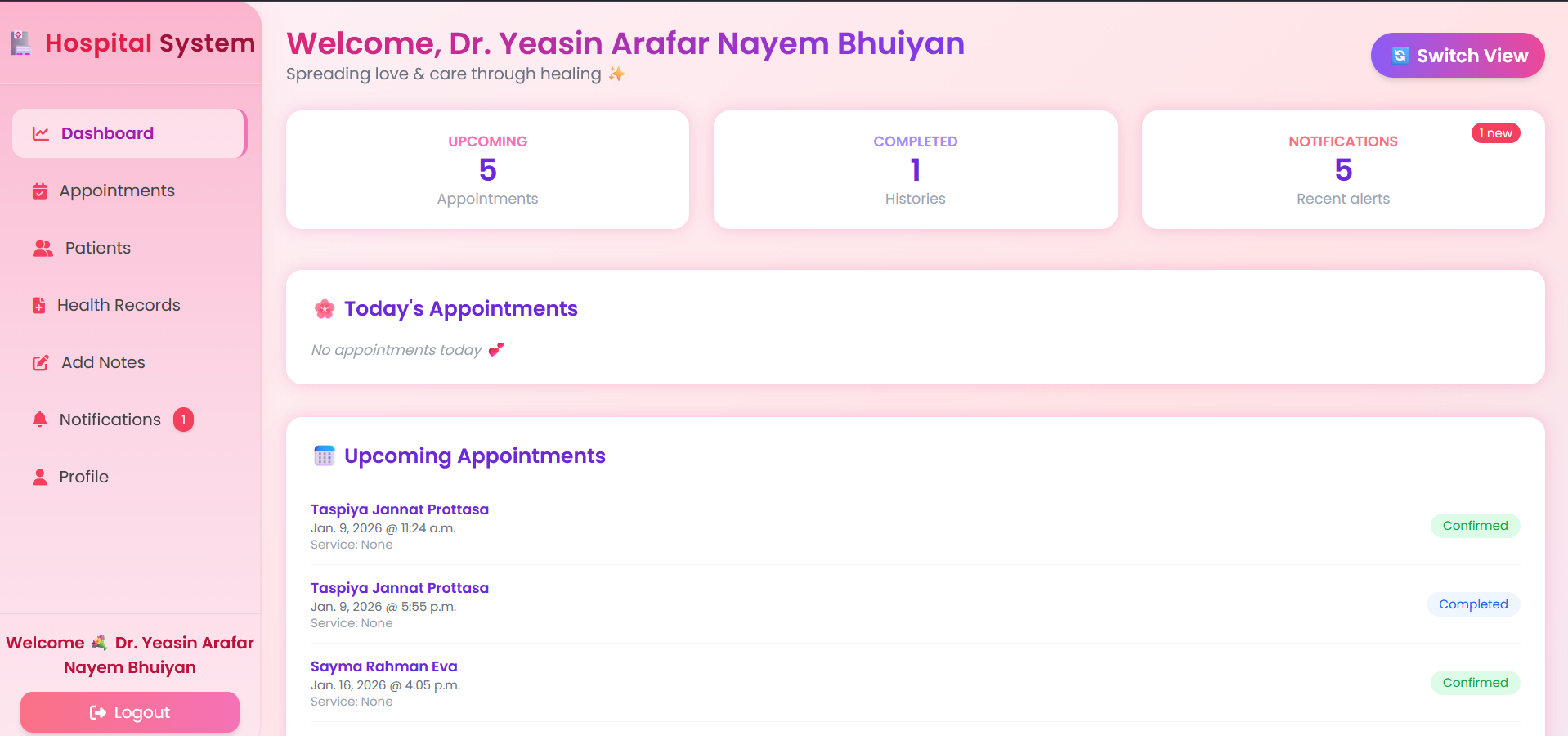 Hospital Management System